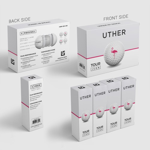 Uther Golf Ball Packaging
