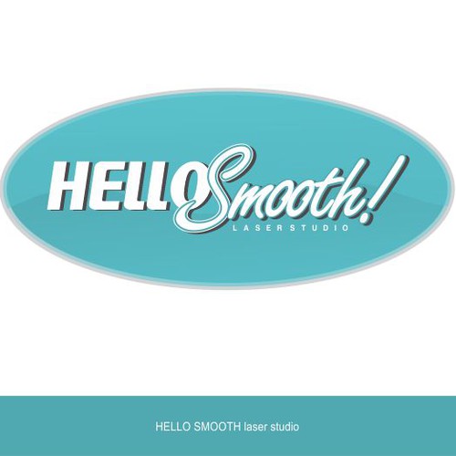 Logo for Hello Smooth - a laser hair removal studio