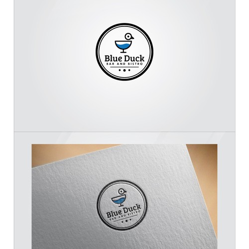 Logo concept for Blue Duck (unused)