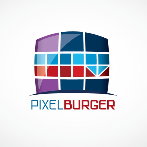create a standing out noticeable logo for a burger restaurant.