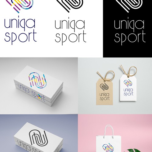 Logo concept for sport brand