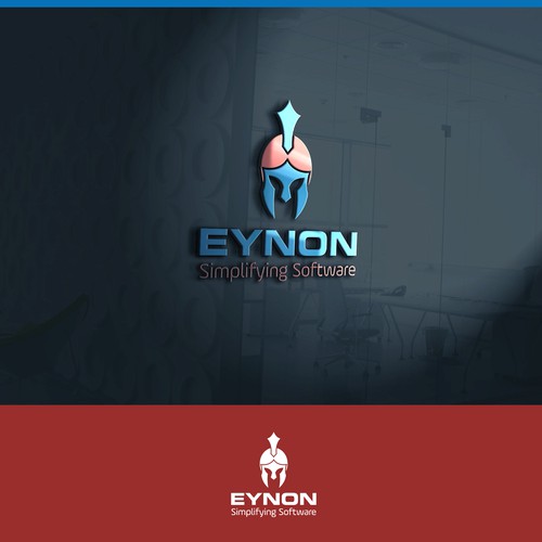 bold logo concept for EYNON.