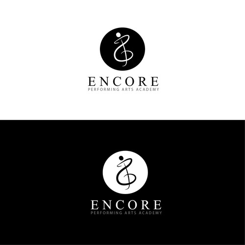 Create a classy but kid friendly logo for a music school