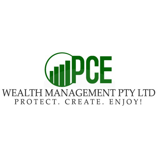 Create the next logo for P C E Wealth Management Pty Ltd