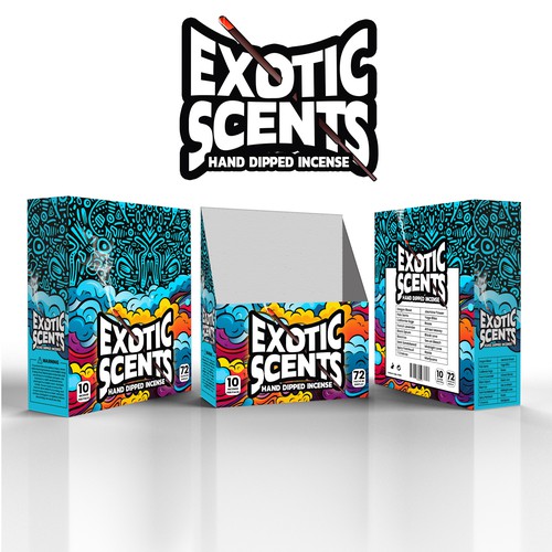 Exotic Scents Packaging Design