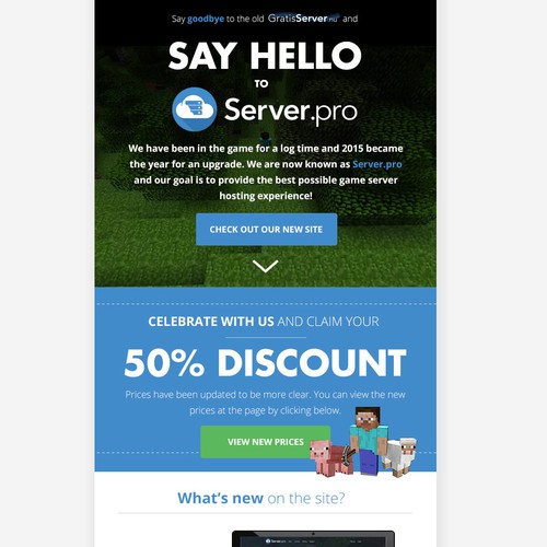Email Marketing Design for Games Company