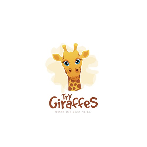 Try Giraffes Logo Design