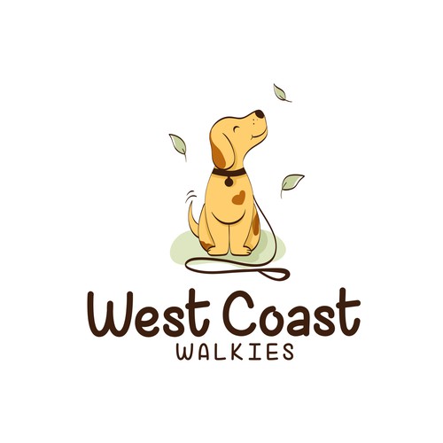 Logo for the pet and pet industry companies - "West Coast Walkies"