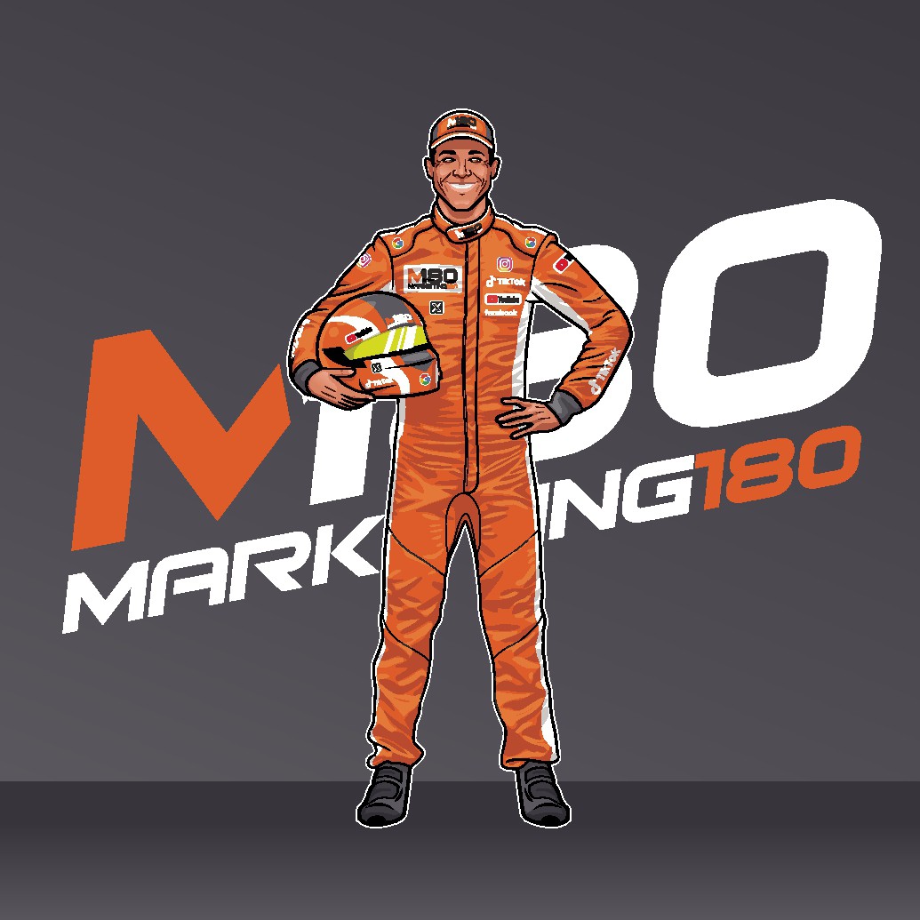 Race Car Driver Character