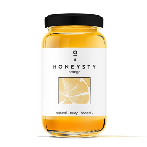 Label for Orange Honey 