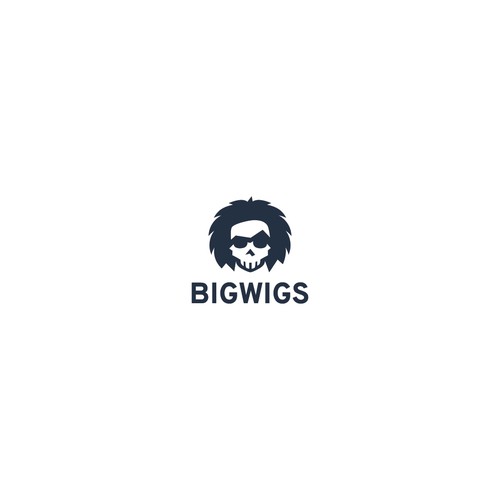 a skull logo for a personal blog