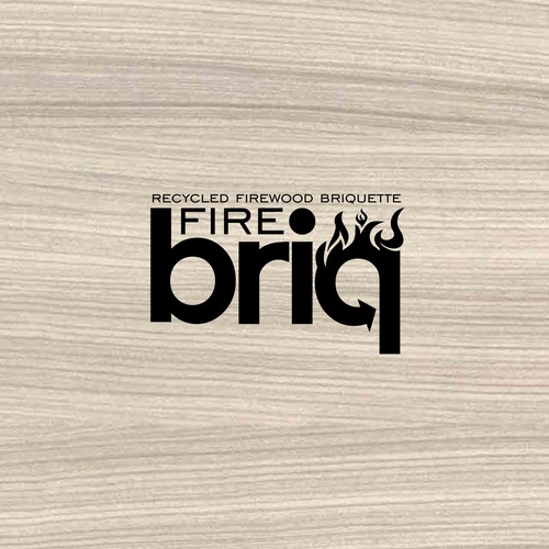 Firewood briquets