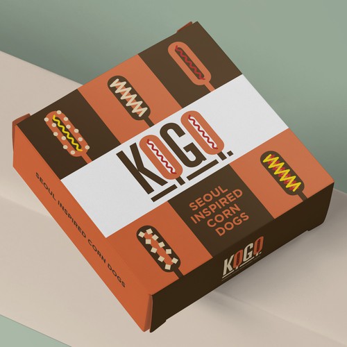 KOGO corndog box