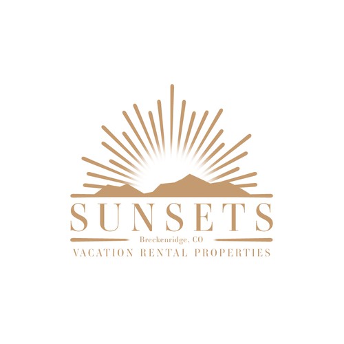 Vintage Vacation Rental Property Logo Design