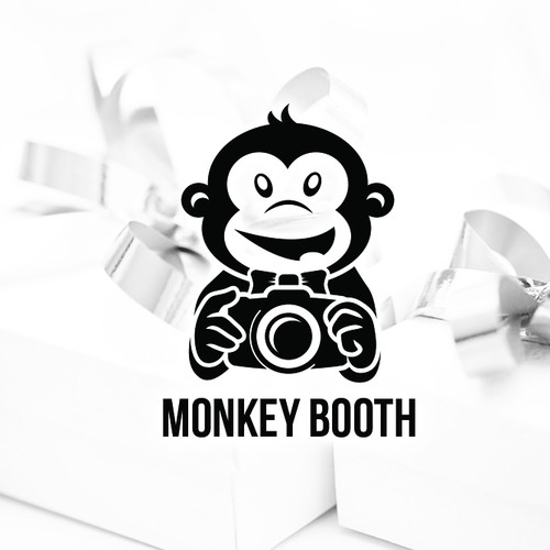 Monkey see, Monkey Booth! (logo)