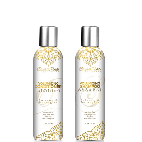 Shampoo and Conditioner Label