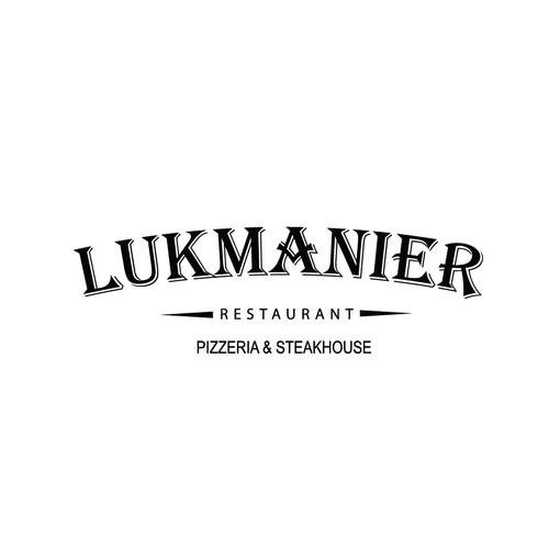 Logo Concept Lukmanier Restaurant pzzeria & steakhouse.