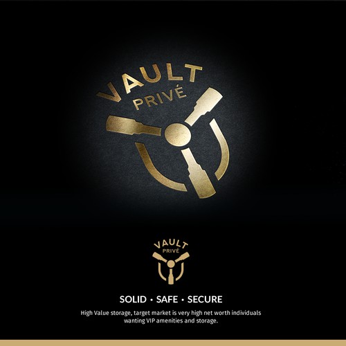 Logo concept for VAULT Privé