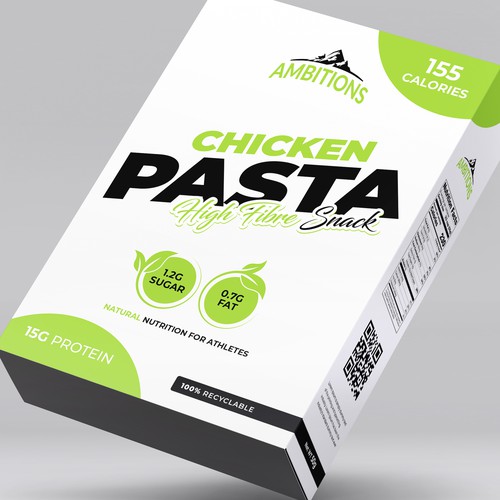 Pasta Snack for gym