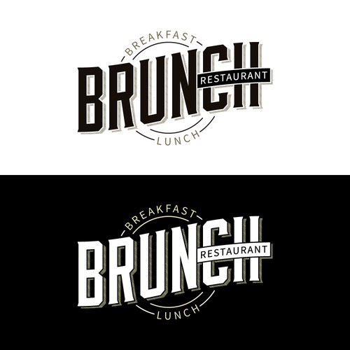 Logo for a Brunch Restaurant