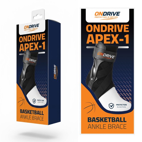 BASKETBALL ANKLE BRACE BOX