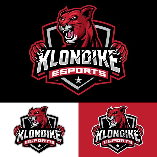 KLONDIKE ESPORTS CONCEPT LOGO