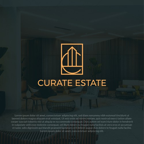 Luxury and minimalistic Architectural logo