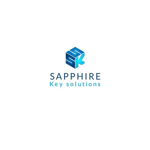 Logo design for Sapphire Key Solutions