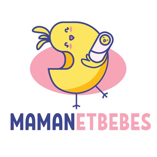 Logo for children's online store