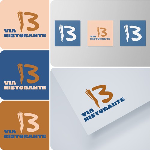 Restaurant Branding Concept - Via 13