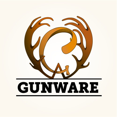 lettermark logo for an up market hunting supplier 