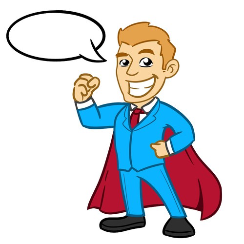 Create an image for an "InGo Super- Advocate"