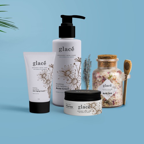Glace - Skin Care Brand Design
