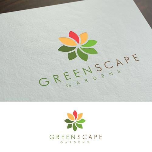 GREENSCAPE logo design
