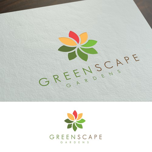 GREENSCAPE logo design