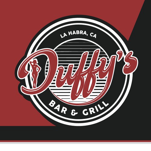 Winning Design for Duffy's Bar & Grill Signage Contest