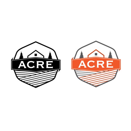 Create a logo for Acre. Building homes, delivering freedom.