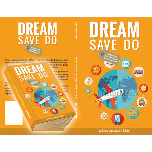 Help us encourage people quit their jobs and travel around the world (new book cover design)