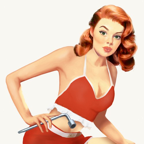 Pin-up girl