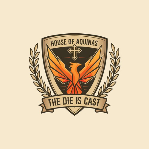 Vintage Heraldic Crest