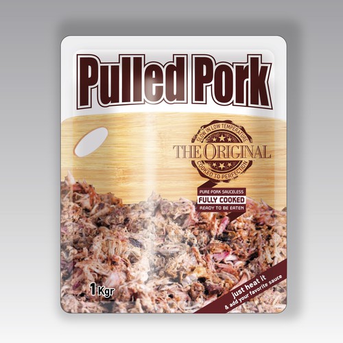 PACKAGING - PLASTIC BAG for PULLED PORK-