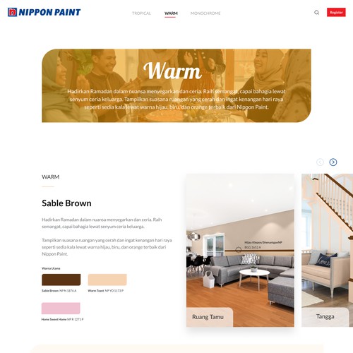 Nippon Paint Website