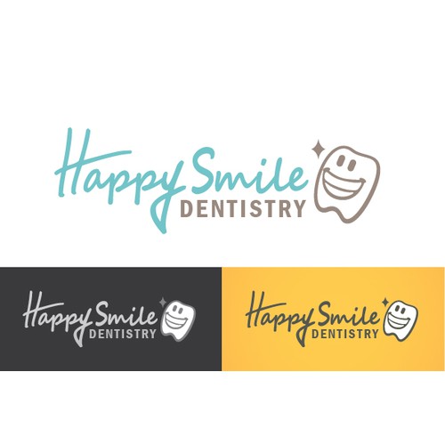 LOGO: Happy Smile Dental Care (High Chance of Repeat Business For Winner)