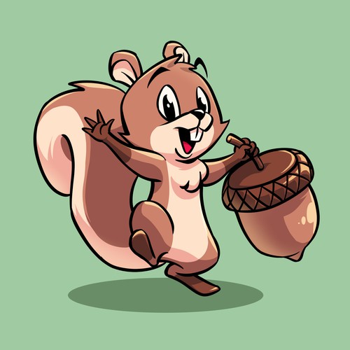 Squirrel Mascot