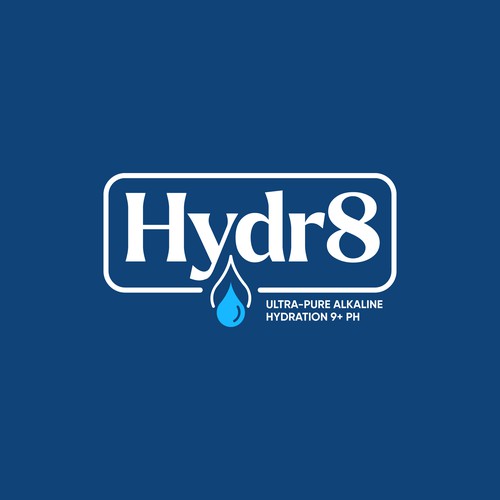 Logo Design for New Alkaline Hydration Bottled Water Brand Be part of this new product !