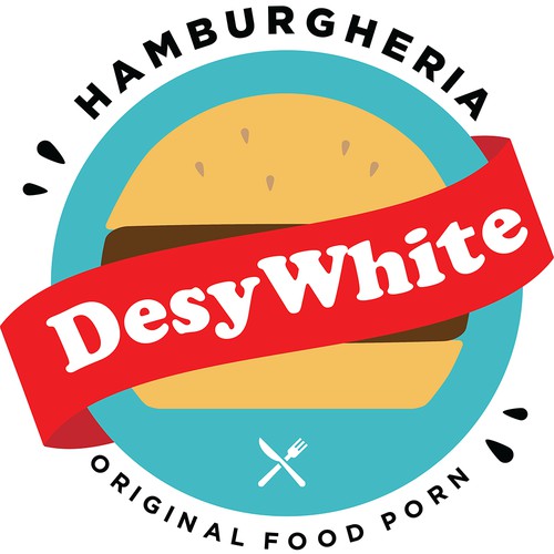 New logo for Sicilian 'Hamburgheria', DesyWhite.