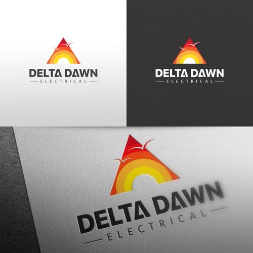 Logo concept for 'Delta Dawn Electrical'