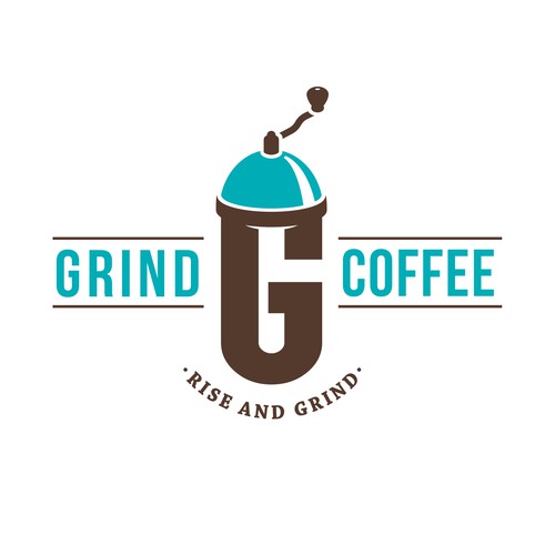 Logo for a café