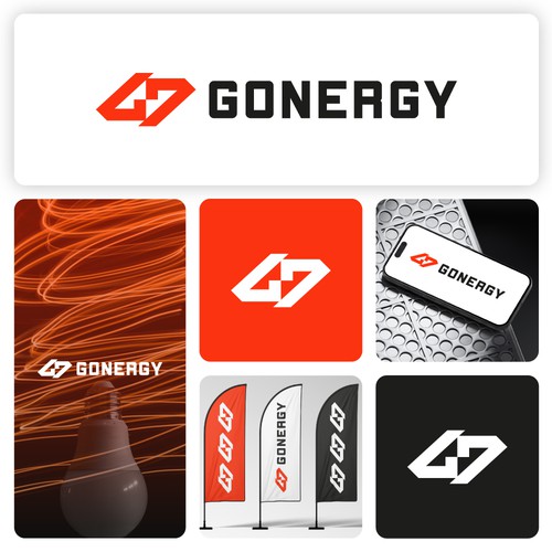 Gonergy — Logo Design For An Energy Company