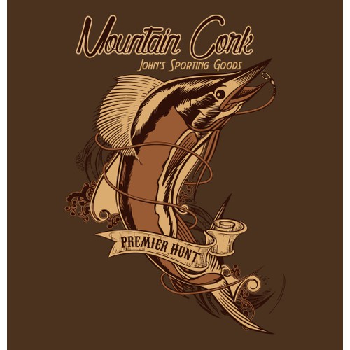 Outdoor themed t-shirt designs for Sporting Goods Stores